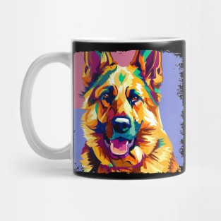 German Shepherd Dog Pop Art - Dog Lover Gifts Mug